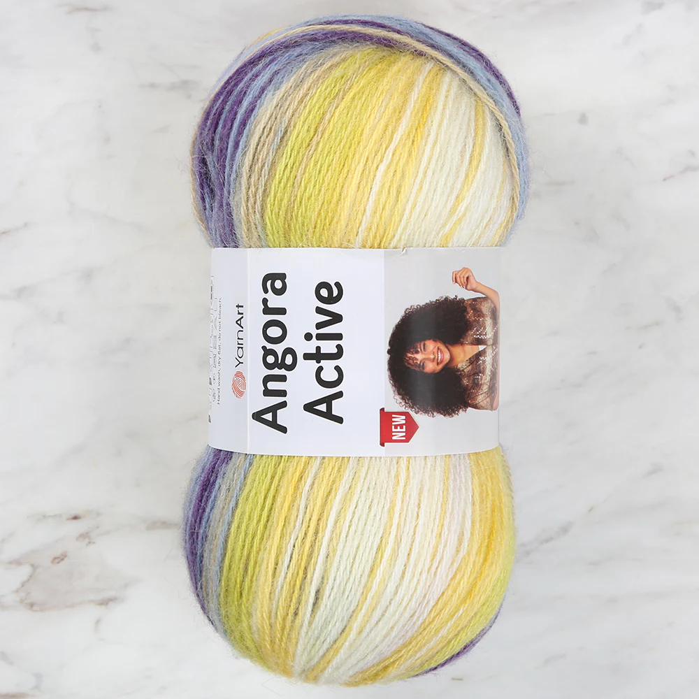 YarnArt Angora Active Knitting Yarn, Variegated -Â 854