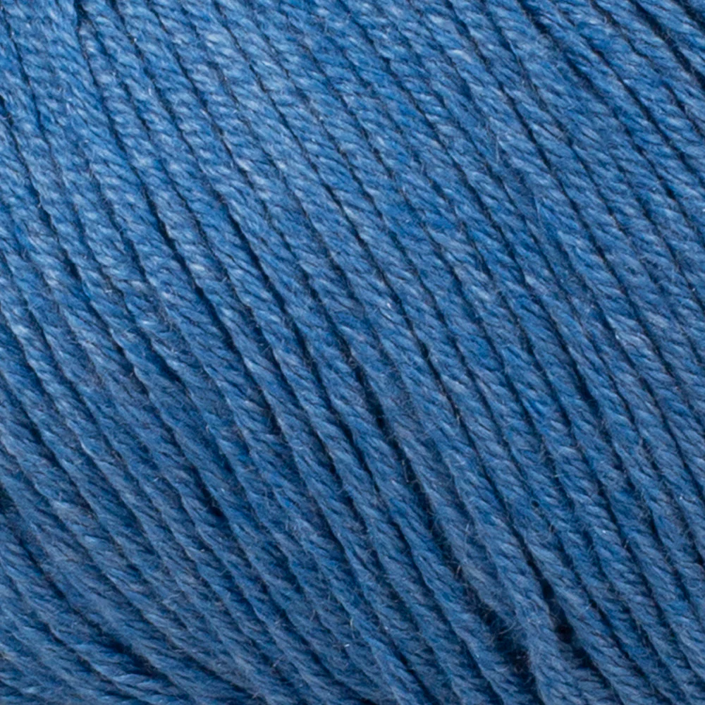 YarnArt Baby Cotton Knitting Yarn, Blue - 447 - Image 2