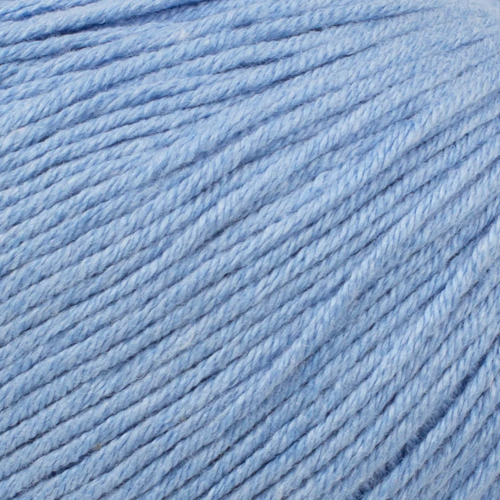 YarnArt Baby Cotton Knitting Yarn, Blue - 448 - Image 2