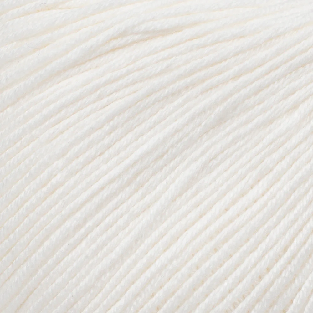 YarnArt Baby Cotton Knitting Yarn, Ecru - 401 - Image 2