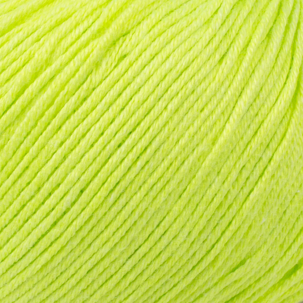 YarnArt Baby Cotton Neon Knitting Yarn, Yellow - 430 - Image 2
