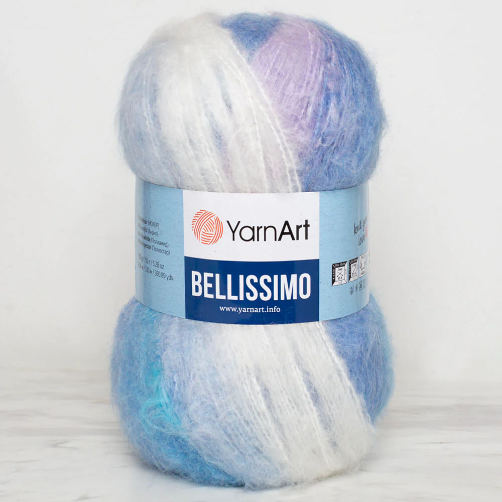 Yarnart Bellissimo Yarn, Variegated - 1419