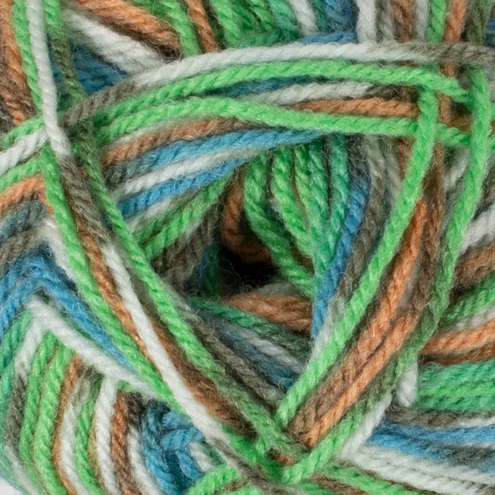 YarnArt Crazy Color Knitting Yarn, Variegated - 177 - Image 3