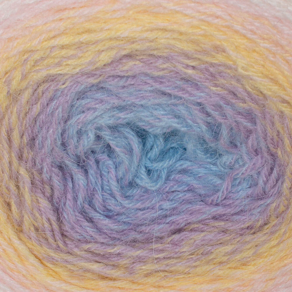 Yarnart Flowers Alpaca 250 Gr Knitting Yarn, Variegated - 402 - Image 2