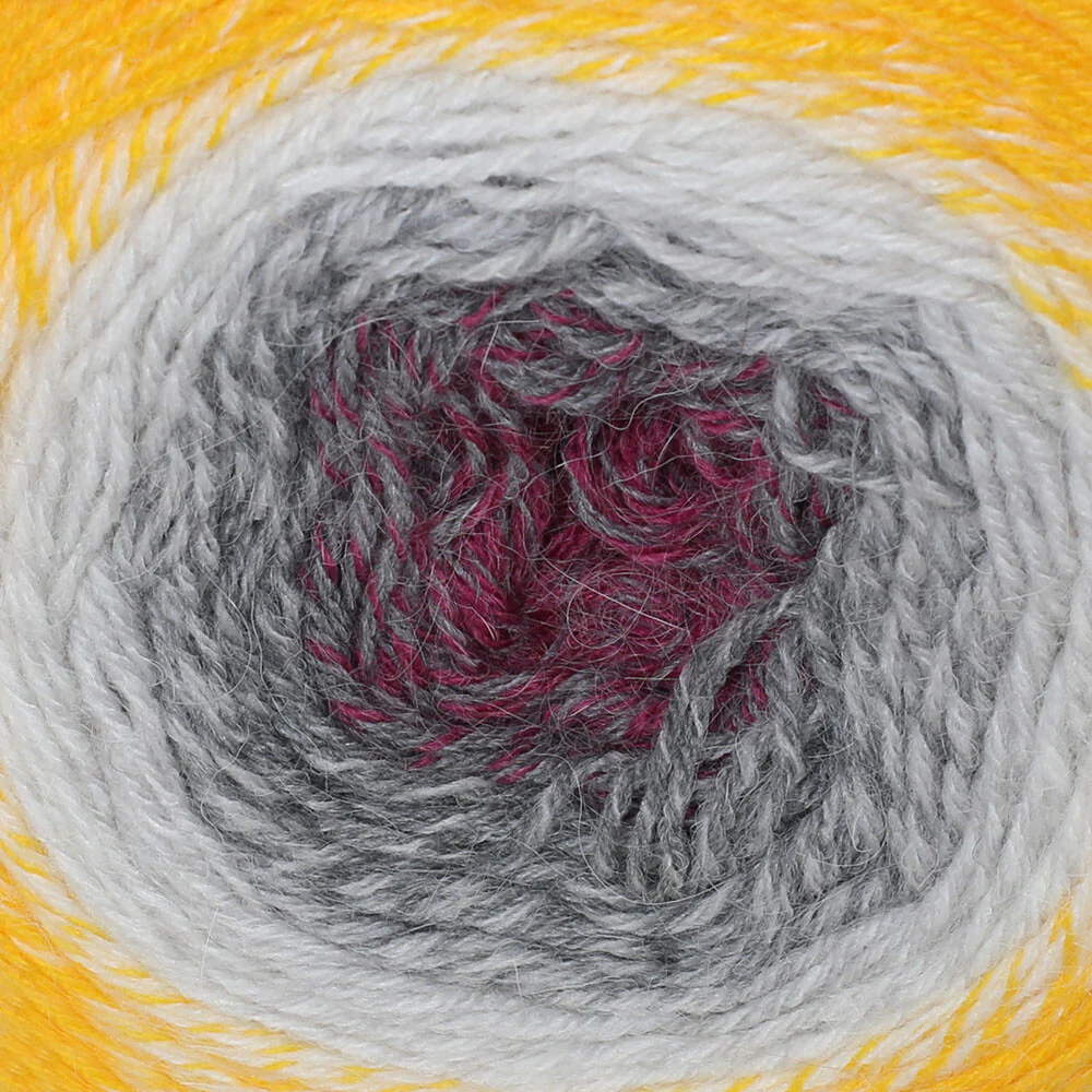 Yarnart Flowers Alpaca 250 Gr Knitting Yarn, Variegated - 403 - Image 2
