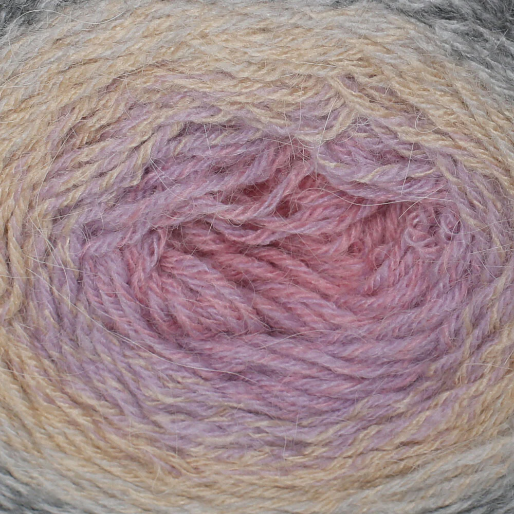 Yarnart Flowers Alpaca 250 Gr Knitting Yarn, Variegated - 413 - Image 2