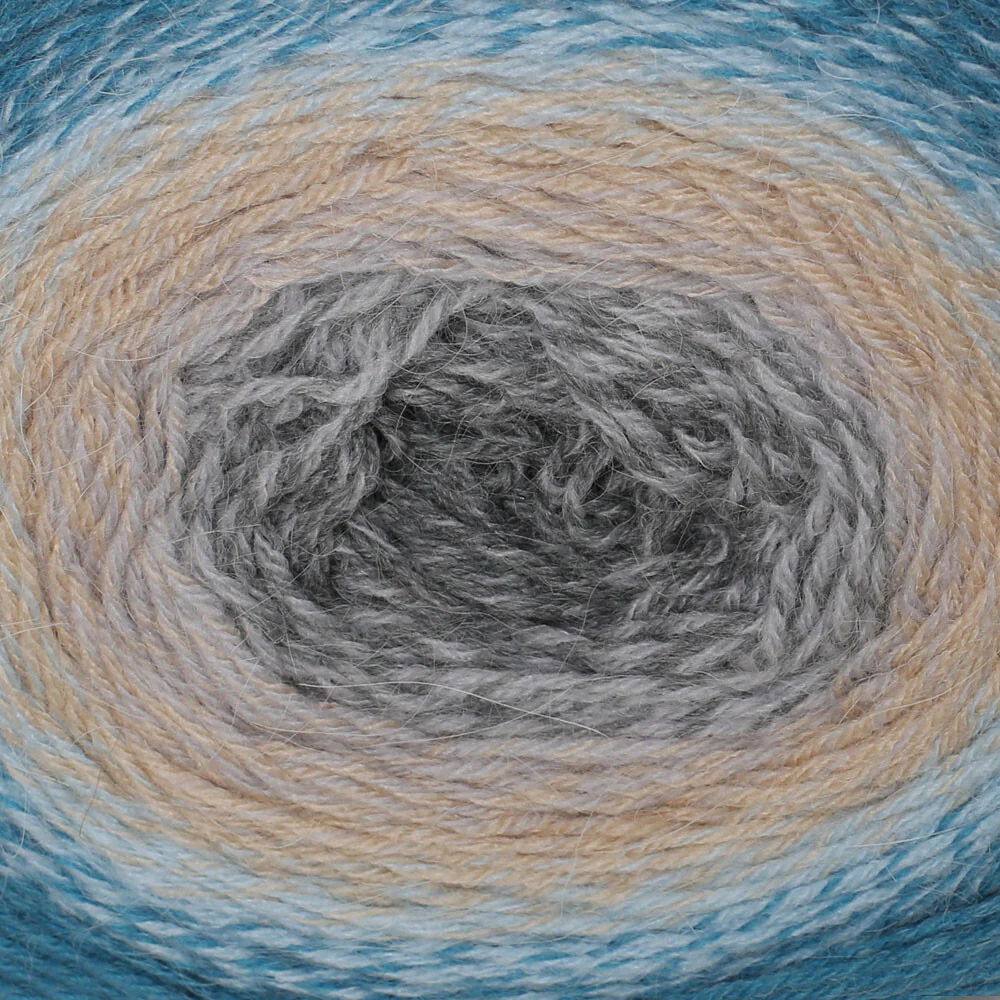 Yarnart Flowers Alpaca 250 Gr Knitting Yarn, Variegated - 417 - Image 2