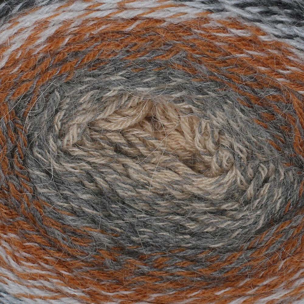 Yarnart Flowers Alpaca 250 Gr Knitting Yarn, Variegated - 440 - Image 2