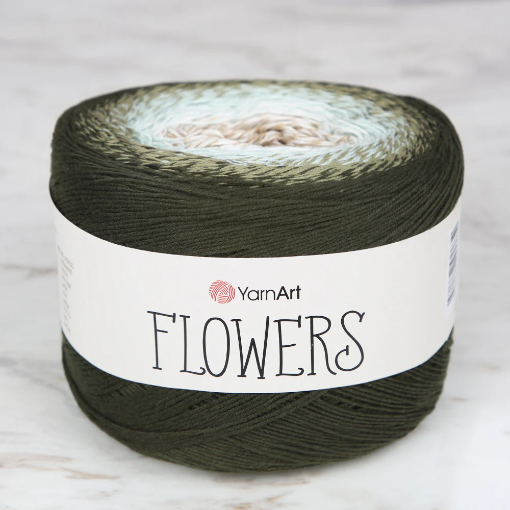 YarnArt Flowers Cotton Gradient Yarn - 311