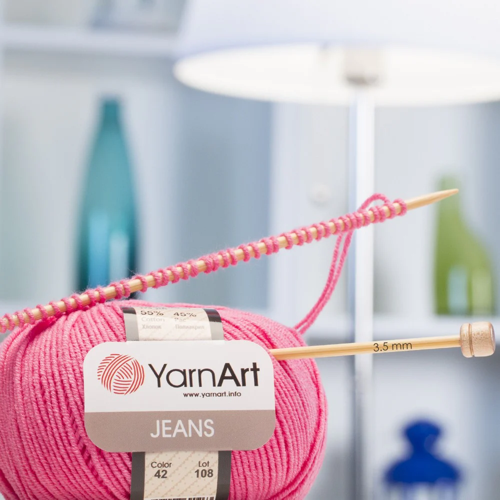 YarnArt Jeans Knitting Yarn, Brown - 40 - Image 3