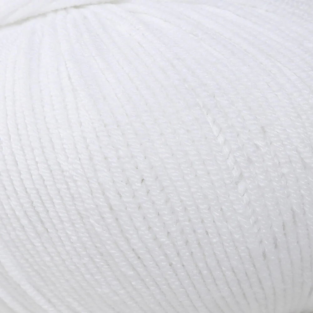 YarnArt Jeans Knitting Yarn, Optical White - 62 - Image 2