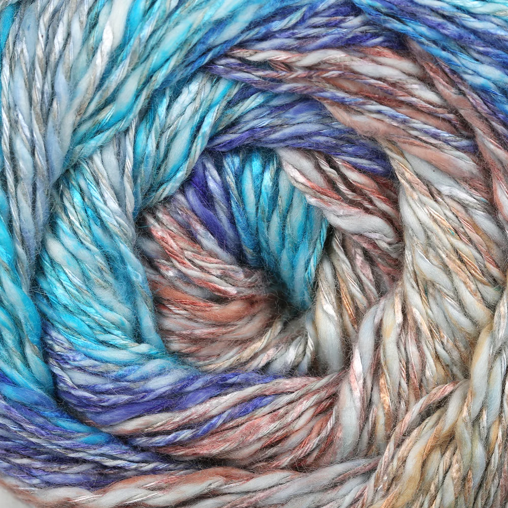 YarnArt Linen Soft Hand Knitting Yarn ,Variegated 7402 - Image 3