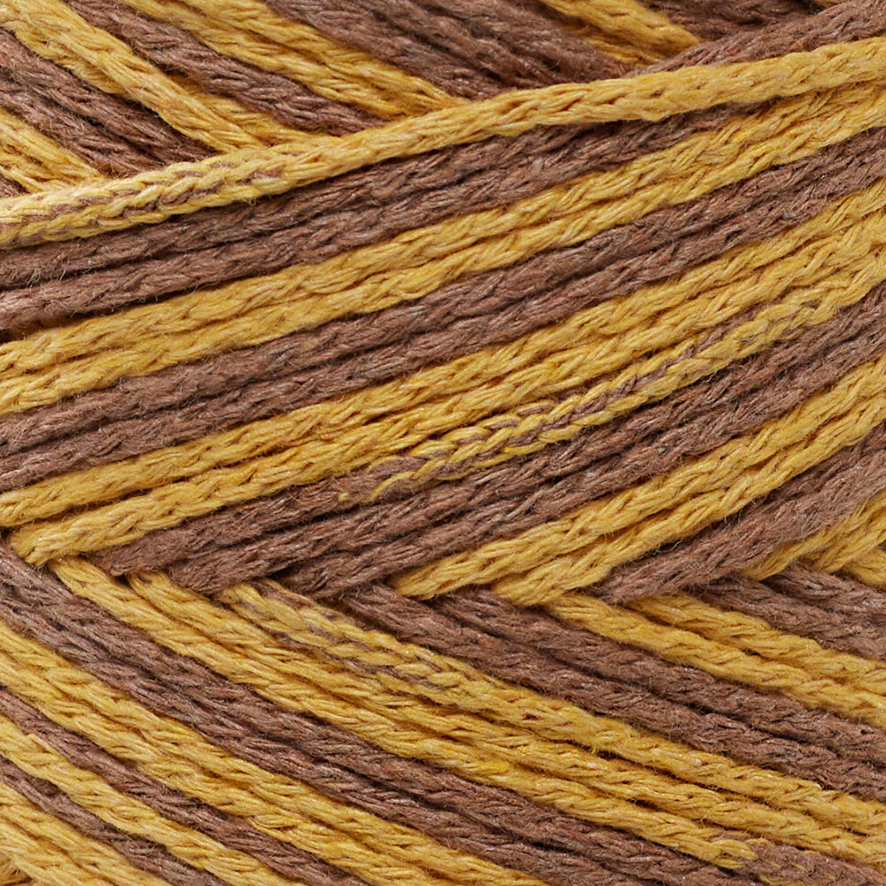 YarnArt Macrame Cotton Jazz Yarn, Variegated - 1214 - Image 2