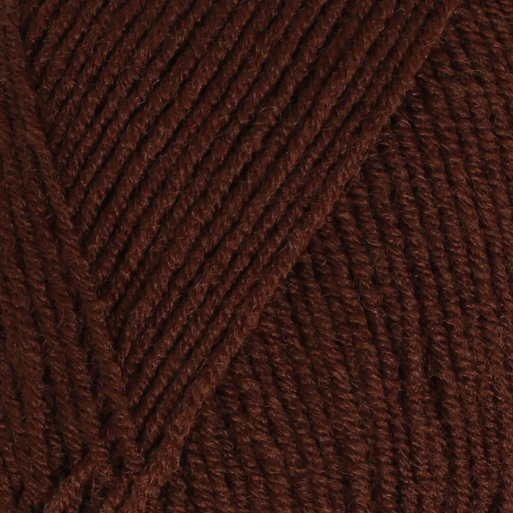Yarnart Merino de Luxe / 50 Yarn, Dark Brown - 3067 - Image 2