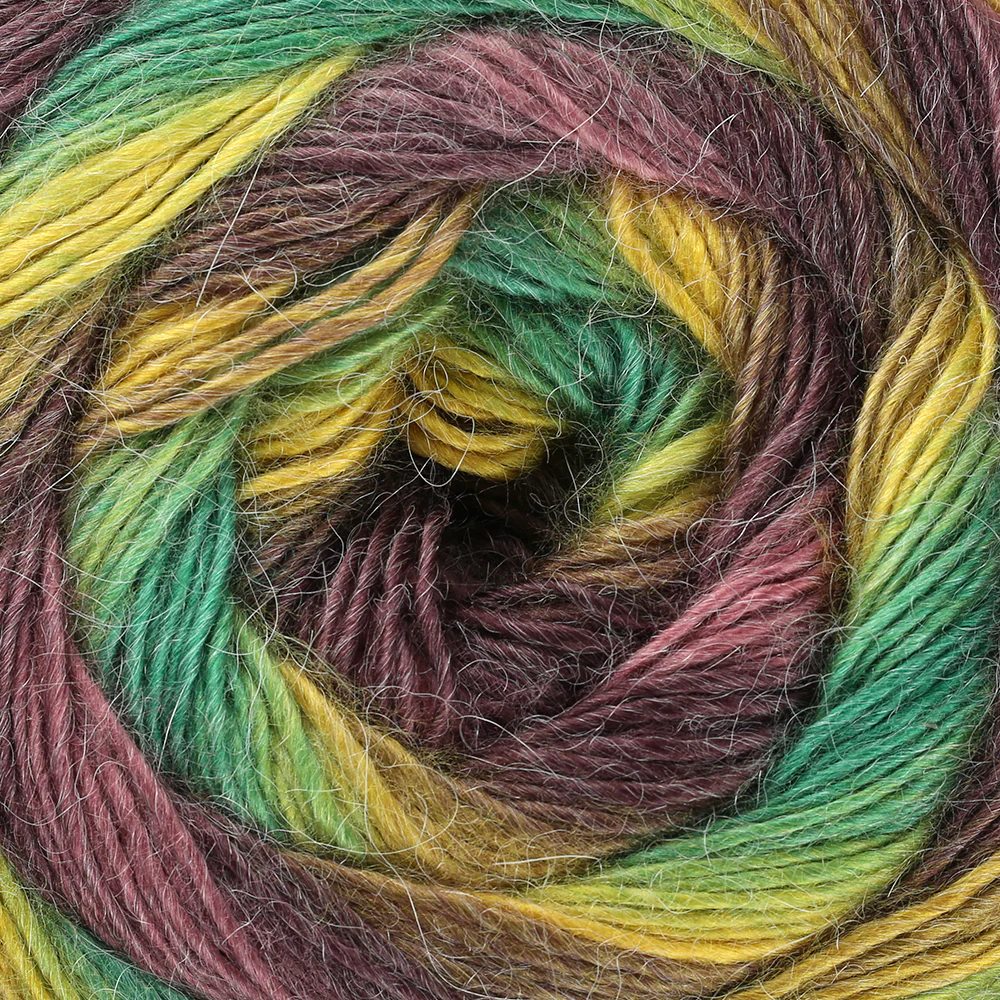 YarnArt Stylish Alpaca Hand Knitting Yarns, Variegated - 7705 - Image 2