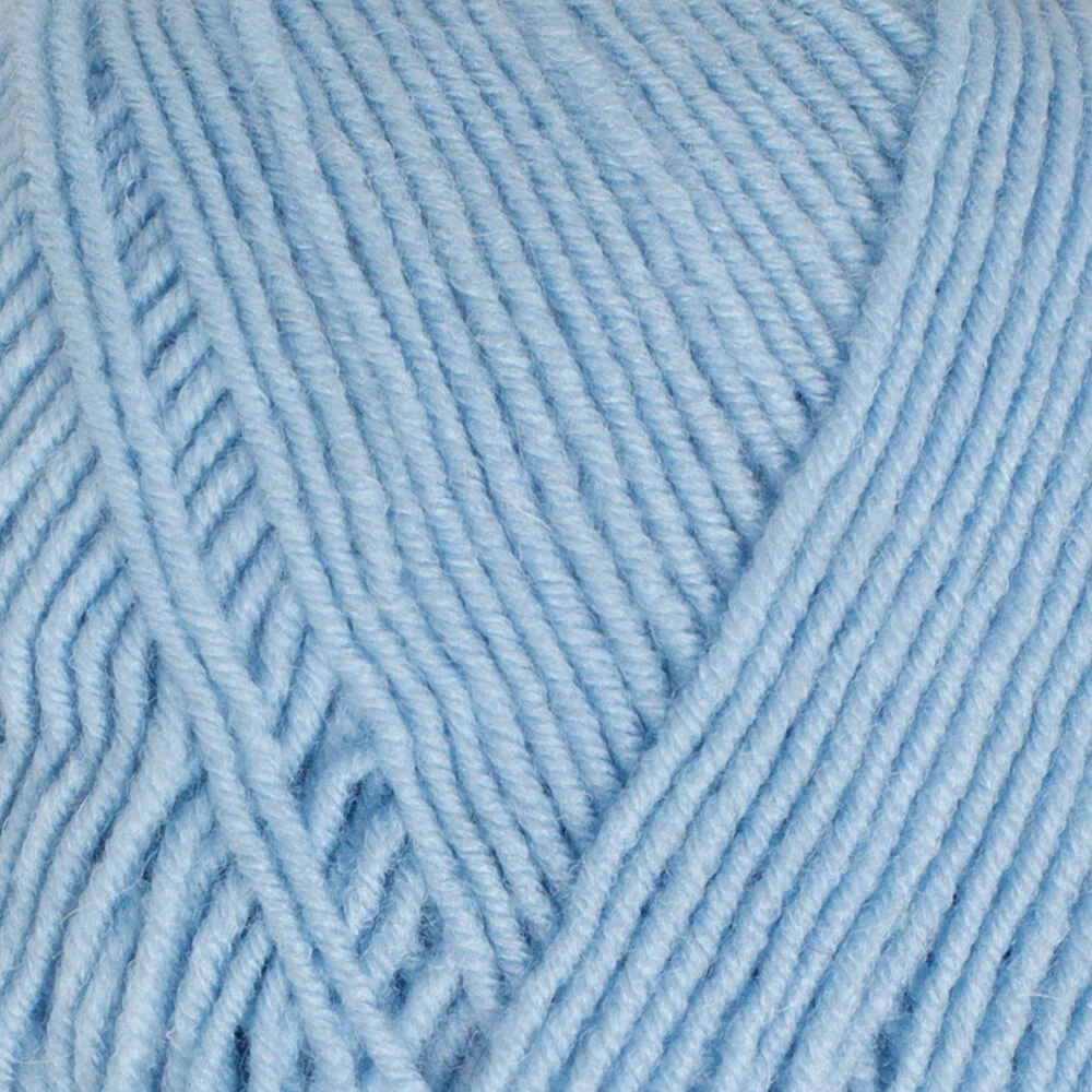 Yarnart Super Merino Yarn, Baby Blue - 215 - Image 2